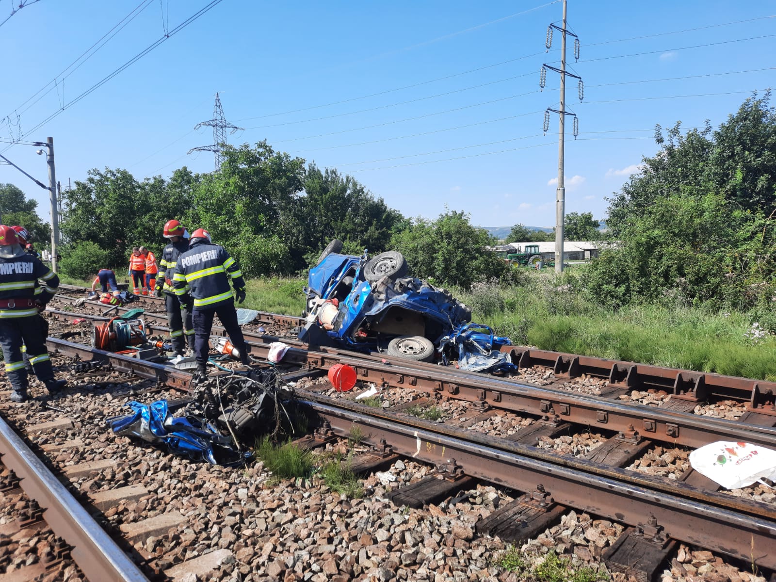 Accident grav în județul Bacău doi copii și doi adulți au murit după