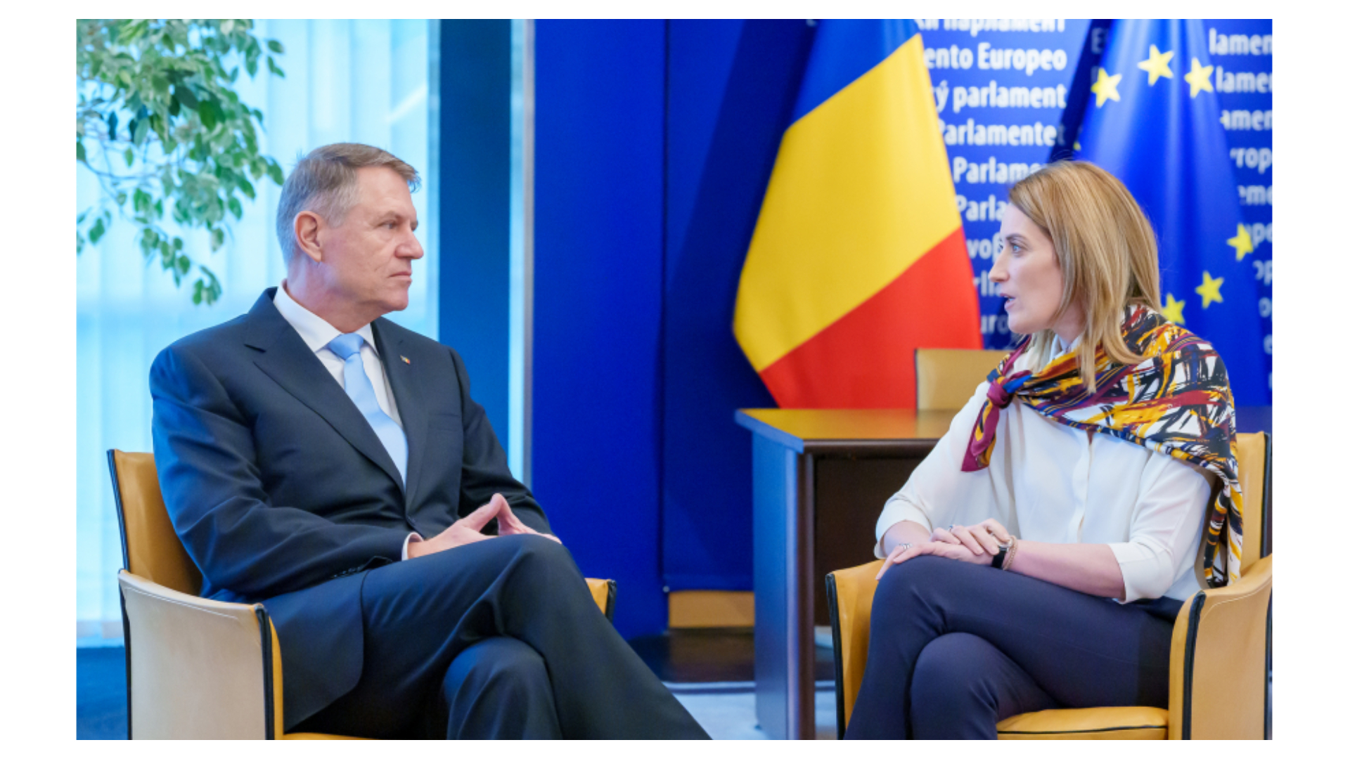 Klaus Iohannis la Strasbourg 4 ani ne a luat ca să ne dăm seama după