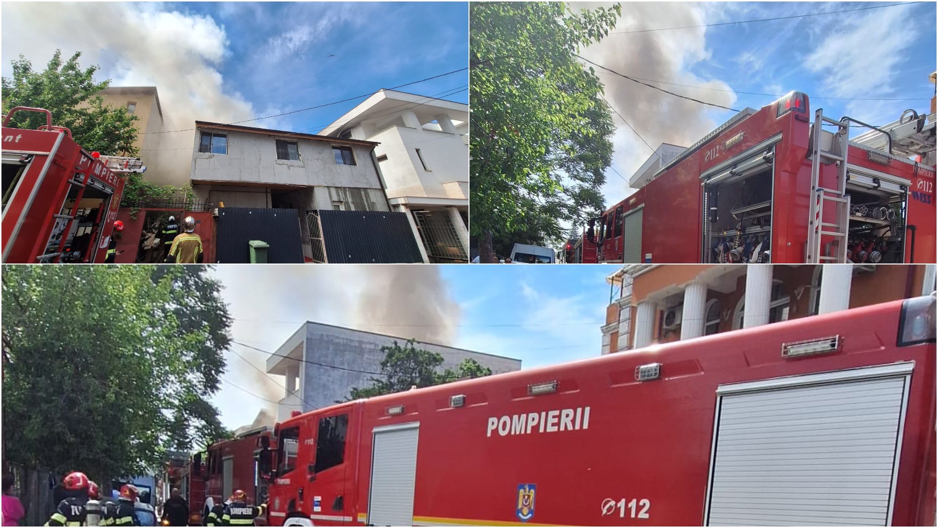 Incendiu produs la o locuință în sectorul 2 al Capitalei O femeie a