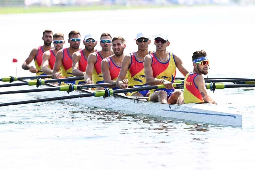 TeamRomania la JO 2024. Echipajul de 8+1 masculin, locul 5 în finala olimpică : Europa FM