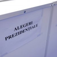 Urnă cu voturi pentru alegerile prezidențiale, turul 1, din 24 noiembrie 2024.